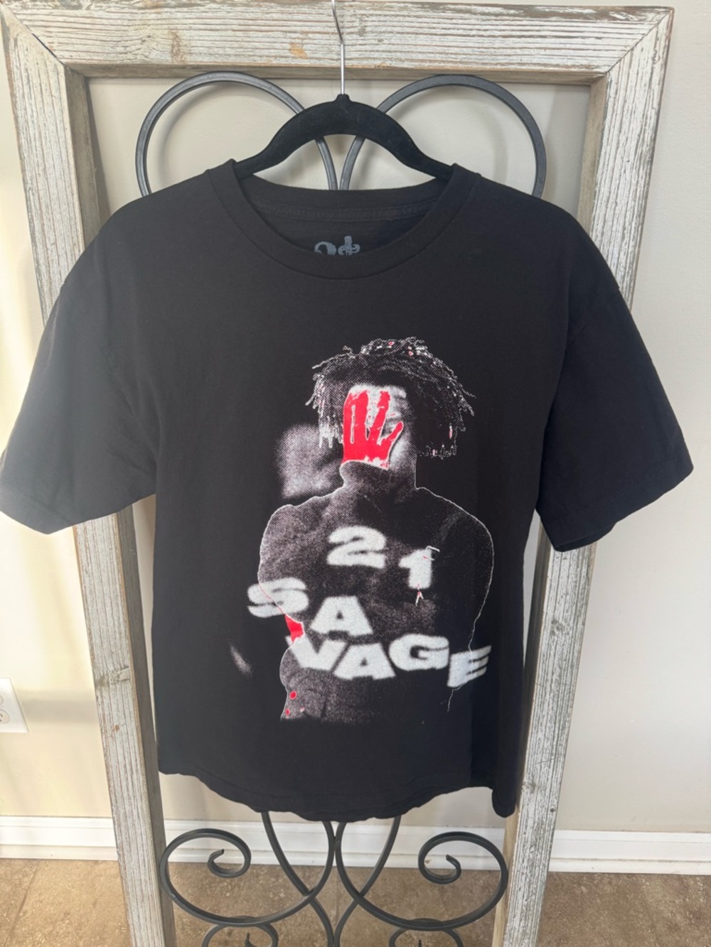 Drake 21 Savage Its All A Blur Tour 2023 Graphic Shirt Black Mens L‎ Rap Tee